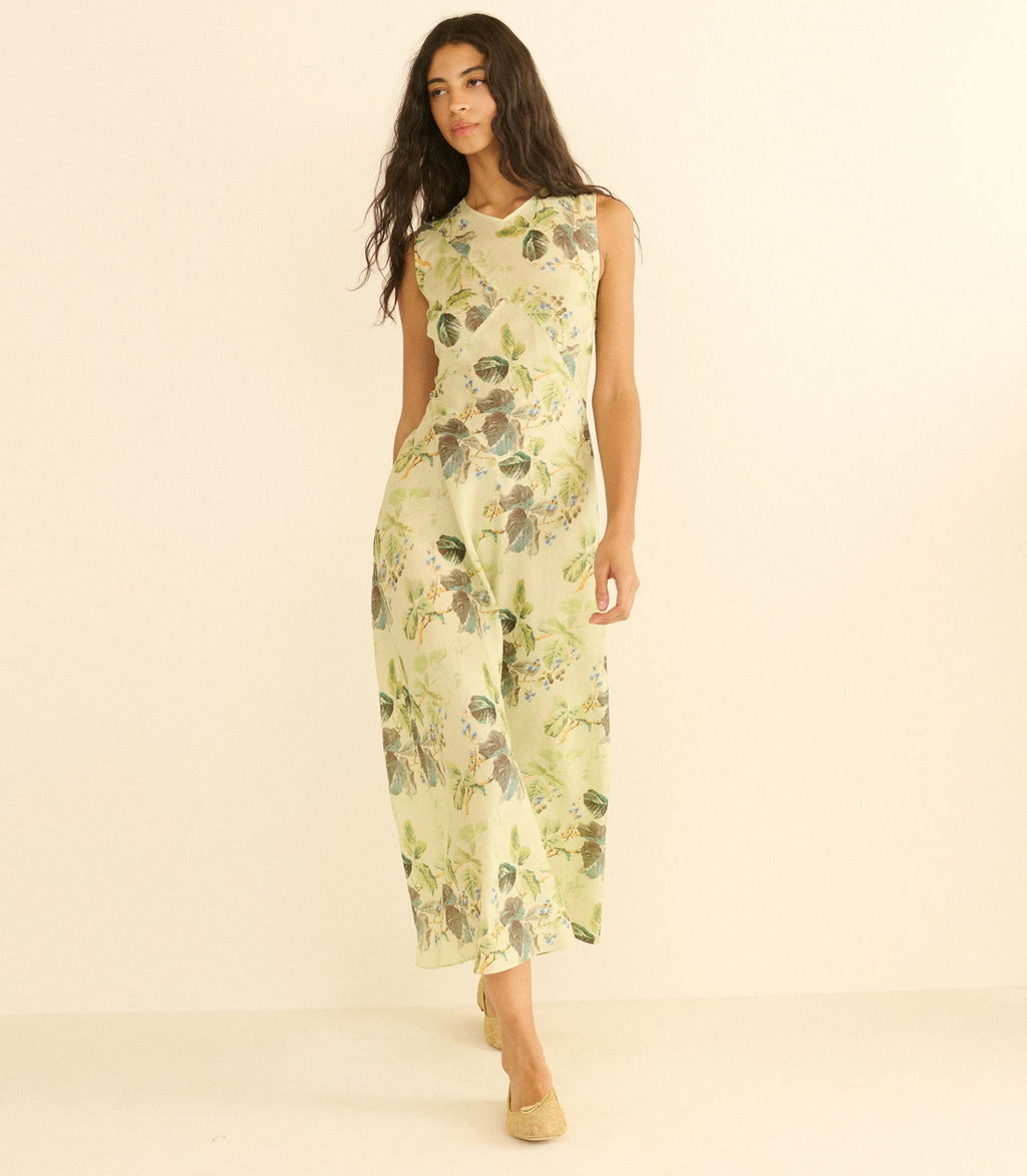 ADELANA DRESS -- FLORAISON DE MÛRES