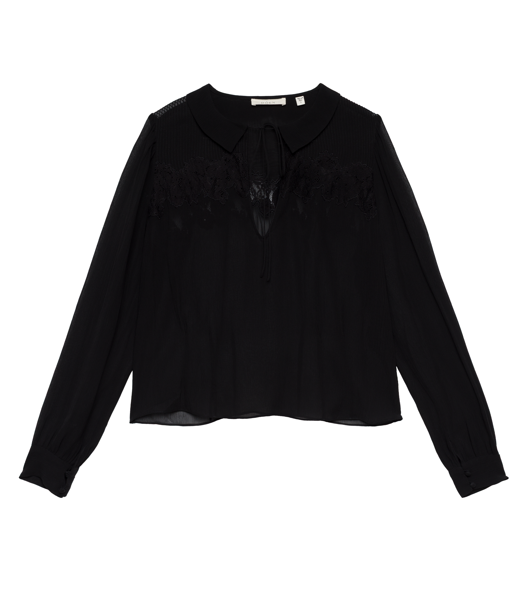 LIORA TOP -- BLACK